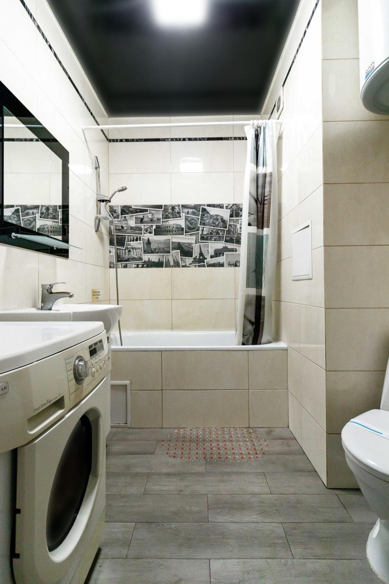 קייב Kvartirkoff Na Bogatirskaya 6A, 10 Floor מראה חיצוני תמונה